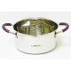 Lessner Kew garden  Каструля с крышкой цедило 24см 5,1л 55114-24 V