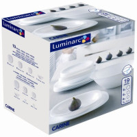 Luminarc Carine White Сервиз столоый 19пр E6344