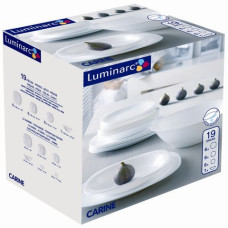 Luminarc Carine White Сервиз столоый 19пр E6344