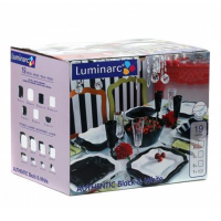 Luminarc AUTHENTIC Black&White  Сервиз столовый 19 пр. - E6195