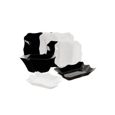 Luminarc AUTHENTIC Black&White  Сервиз столовый 19 пр. - E6195
