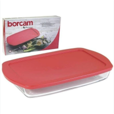Форма жароміцна з кришкою 1,95л. 34Х19см. BORCAM Pasabahce - 59006К