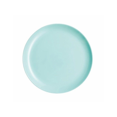 Тарілка обідня 25 см.  DIWALI LIGHT TURQUOISE LUMINARC - P2611