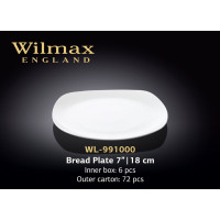 Wilmax Тарілка пиріжкова квадратна 18см WL-991000