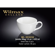 Wilmax Кухоль джамбо 420мл WL-993038