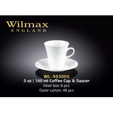 Wilmax Чашка кавова&блюдце 110мл WL-993005