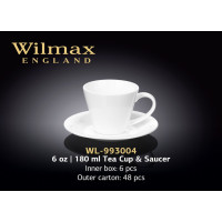 Wilmax Чашка чайна&блюдце 180мл WL-993004