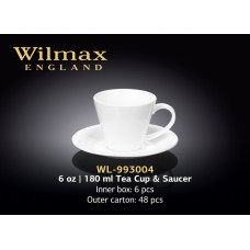 Wilmax Чашка чайна&блюдце 180мл WL-993004