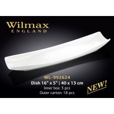 Wilmax Блюдо прямокутне 40х13см WL-992624