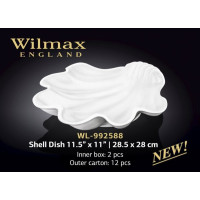 Wilmax Блюдо-мушля 28,5x28см WL-992588