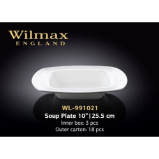 Wilmax Тарілка глибока квадратна 25см WL-991021