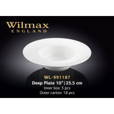 Wilmax Тарілка глибока кругла 25,5см. -  WL-991187