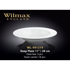 Тарілка глибока 28см. Wilmax - WL-991219