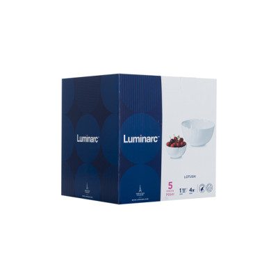 Luminarc LOTUSIA Набор салатников 5 предметов  P0541