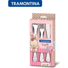 Столові прилади TRAMONTINA BABY Le Petit pink рожевий / X3 пр. Стол.пріборов (66973/005)