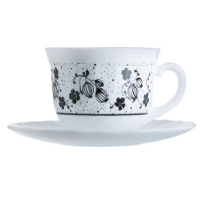 Luminarc Alcove Black Чайный сервиз 220 мл H2446
