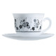 Luminarc Alcove Black Чайный сервиз 220 мл H2446