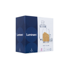 LUMINARC CLUB Банка для продуктов набор 2х1л. - P1424