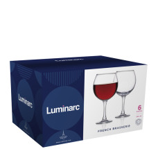 LUMINARC French Brasserie Бокал вино набор 6Х350 мл. - P1882