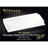Wilmax.Блюдо прямокутне 34х18см WL-992647