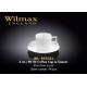 Wilmax.Набір кавовий(чашка 90мл-6шт,блюдце-6шт)-12пр.Color WL-993041 / 6С