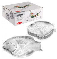 Блюда набір 7 предметів 1+6пр. MARINE PASABAHCE - 97159