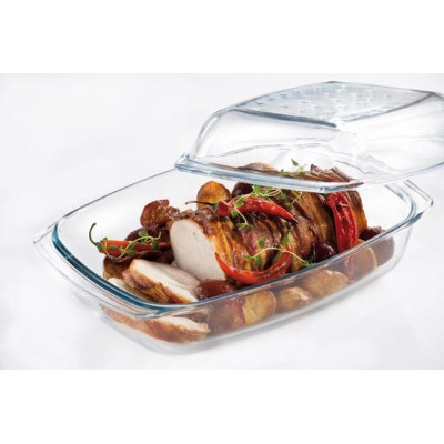 TERMISIL Grill &Drop Утятница гриль с крышкой  4.1 L PNGP410A