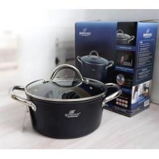 Каструля 4.3л. з кришкою 24 cm. BOHMANN - BH1417-24MRB