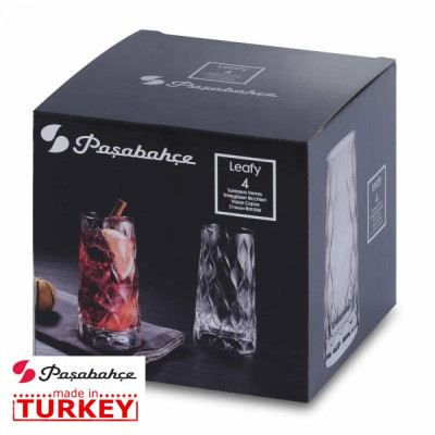 Склянка коктейльна 355мл. Leafy*Pasabahce - 420855-1