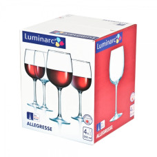 Luminarc Allegresse Бокал вино набор 4х420 мл. J8166