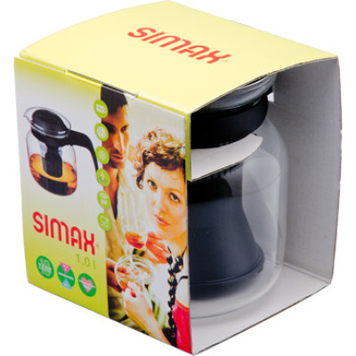 Чайник з фільтром жаростійкий 1,0л.  Matura Color SIMAX - s3772/s