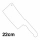 Svanera Colours Нож секач топорик, 20 см .520 гр. - SV5680