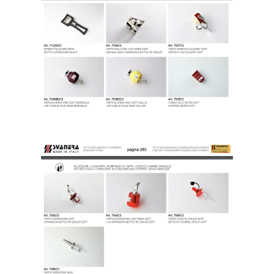 Svanera Accessori Пробка для бутылок 2в1 - SV7563CS