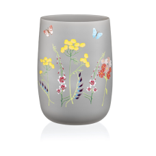 Ваза для квітів 18 см. Herbal Gray Bohemia - b82510-OB474
