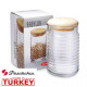 Банка кришка дерево натуральне  1.1 л.  BABYLON Pasabahce - 43173