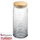 Банка з кришкою 100%дерево 1.5 л. BABYLON PAŞABAHÇE - 43183