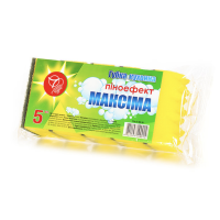 Губка кухонна "Максима піноефект" 5 шт. Hasiba Group - 100182
