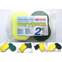 Hasiba Group Premium Губка Фигурная  2 шт 100298