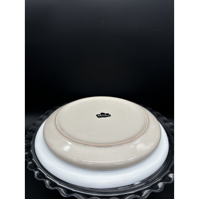 Тарілка обідня керамічна з бортом 26,7 см.  Moonlight Milika - M0480-TRSC2309039-105P-2