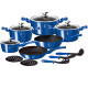 BERLINGERHAUS ROYAL BLUE Набор посуды 15 предметов BH-1659N
