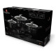 BERLINGERHAUS Metallic Black Набор посуды 10 предметов BH-1663N