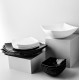 LUMINARC QUADRATO BLACK  Салатник большой 24 см. - 06931