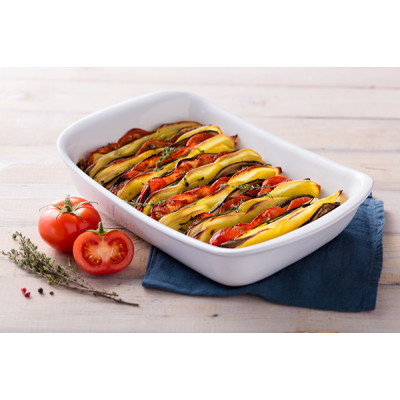 PYREX  Supreme white  Форма керамика жаропрочная 30Х20см - SU30RR1