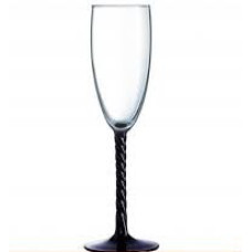Luminarc Authentic Black Набір келихів/шампанське 170мл-3шт H5658