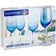 Luminarc Sweet Colors Blue Бокал вино набор 6х260мл. - G8451