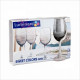 Luminarc Sweet Colors Grey Бокал вино набор 6х260мл. -  G9532