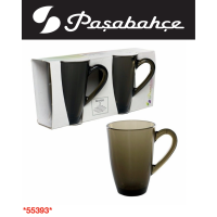 Кружка для чаю набір 2Х330мл.  Aqua Bronze Pasabahce - 55393-2BR