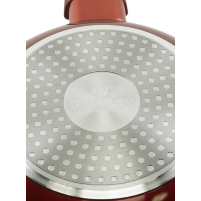 BOHMANN  Сковородка с крышкой 28cm. - BH 1009-28 MRB