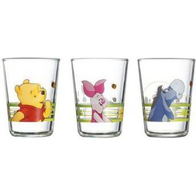 Luminarc DISNEY WINNIE GARDEN набор стаканов 3х160 мл H6433