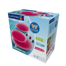Luminarc FIZZ strawberry Сервиз 18предметов H8807